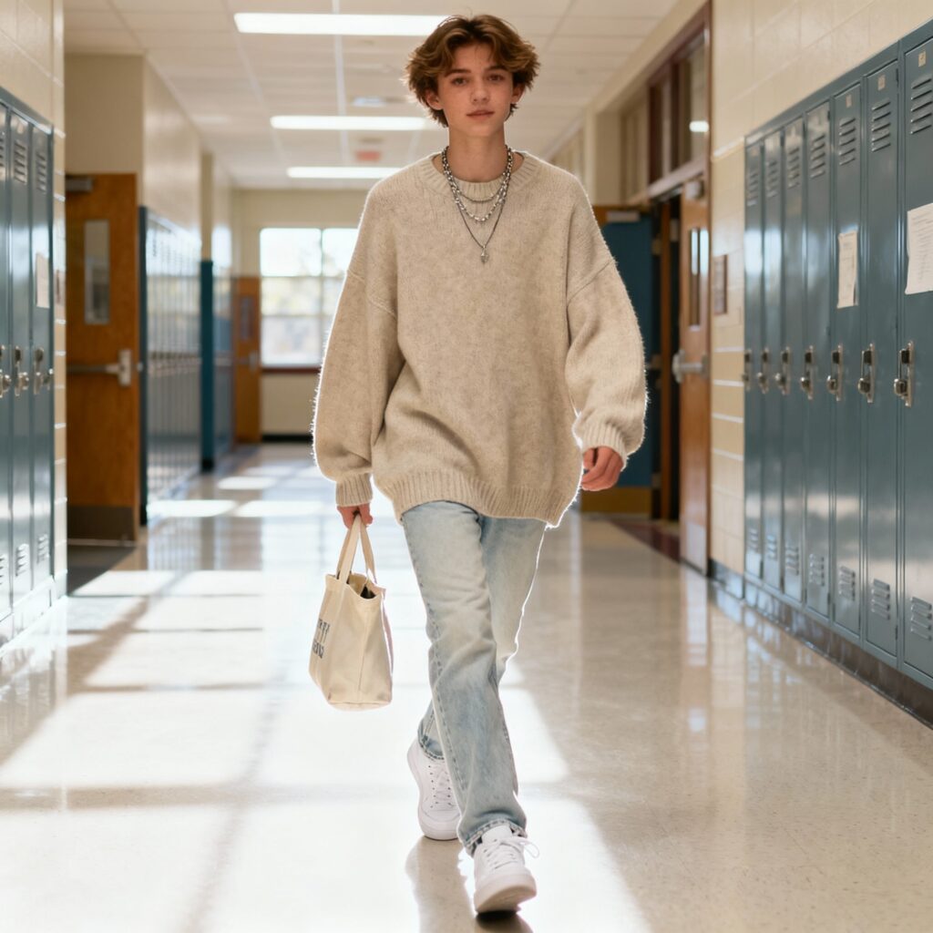 outfit ideas for school - Casual but Polished